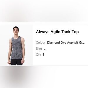Lululemon Men’s tank